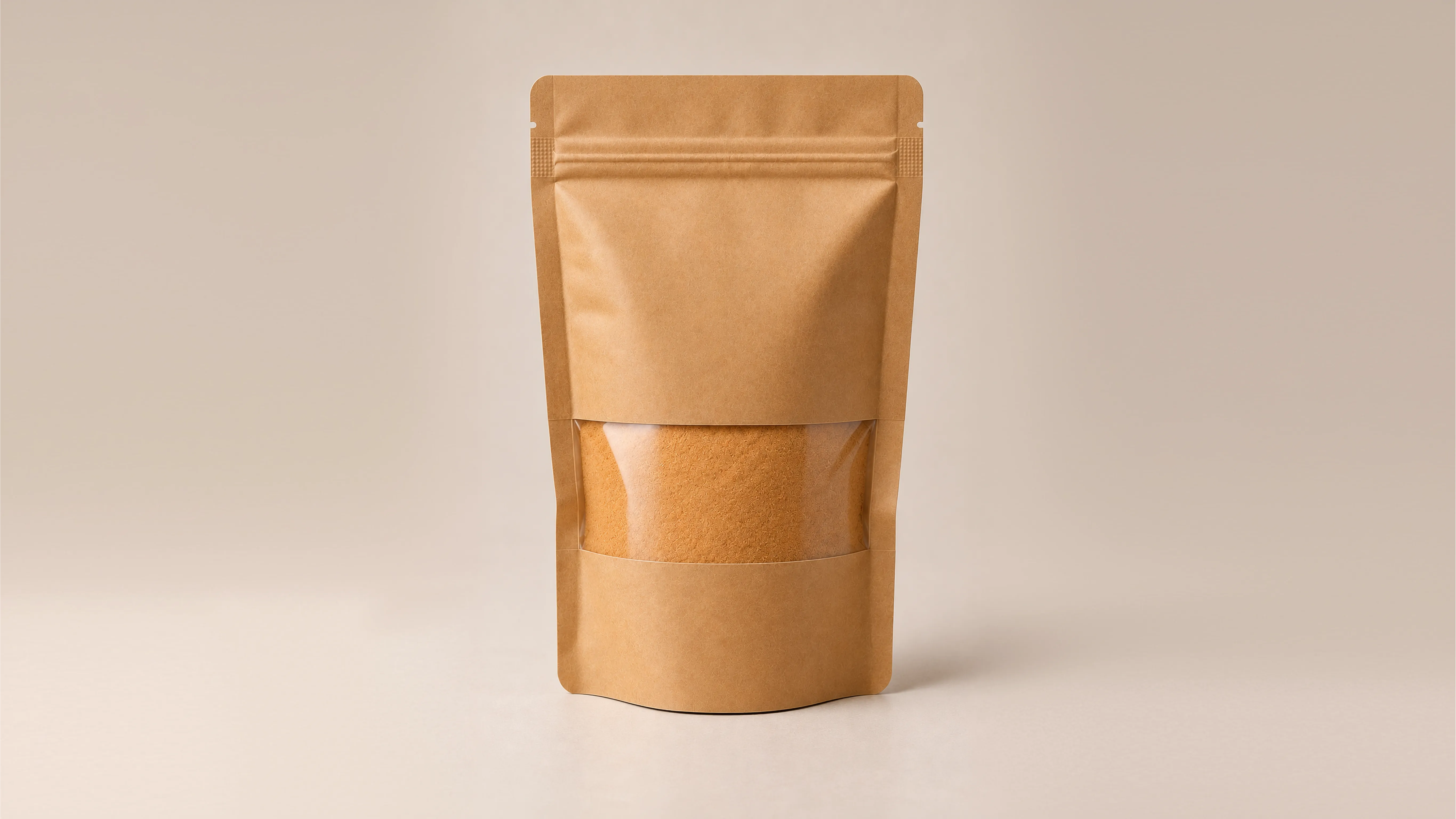 Pouch custom packaging for private label coconut sugar