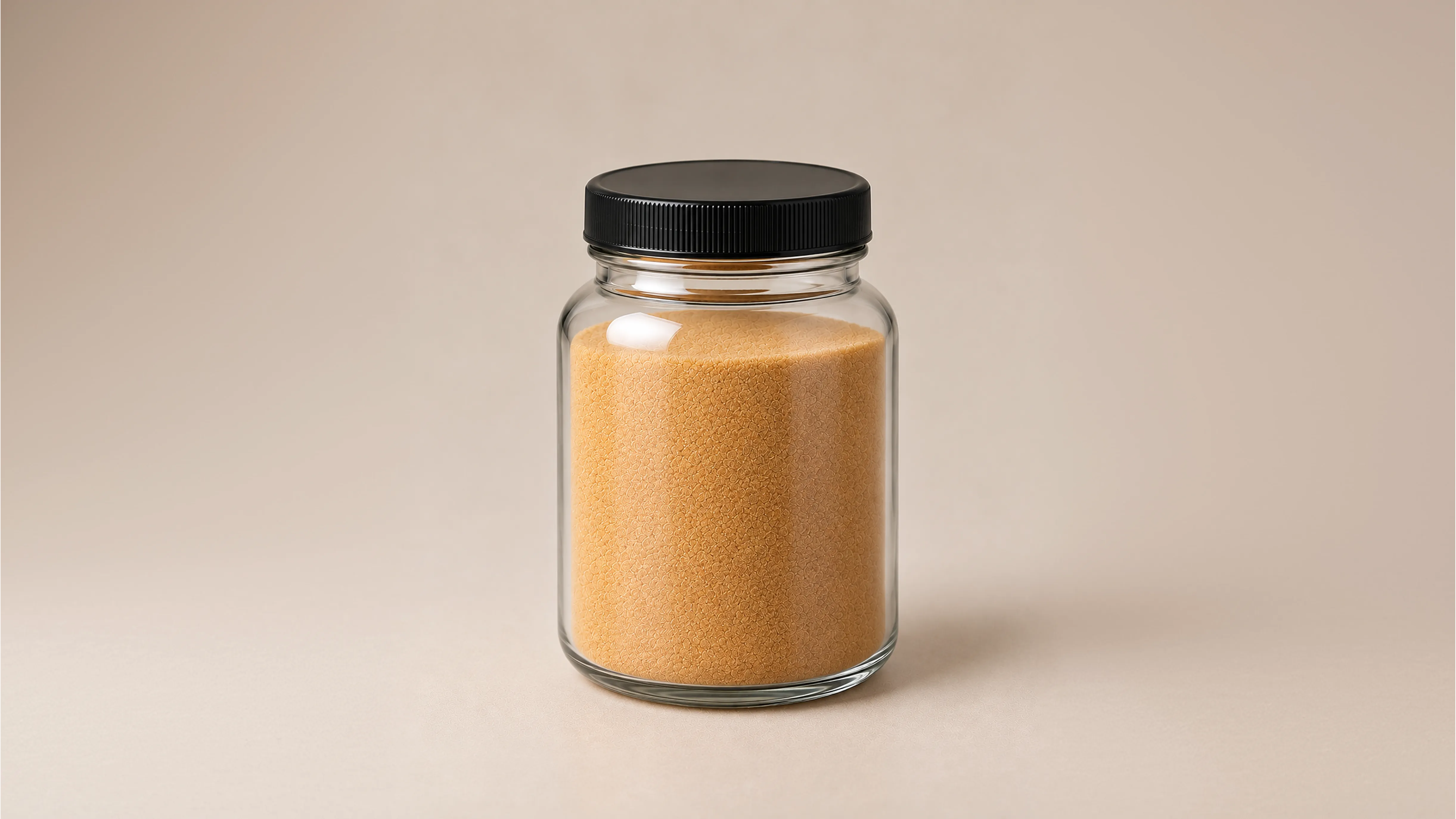 Jar custom packaging for private label coconut sugar